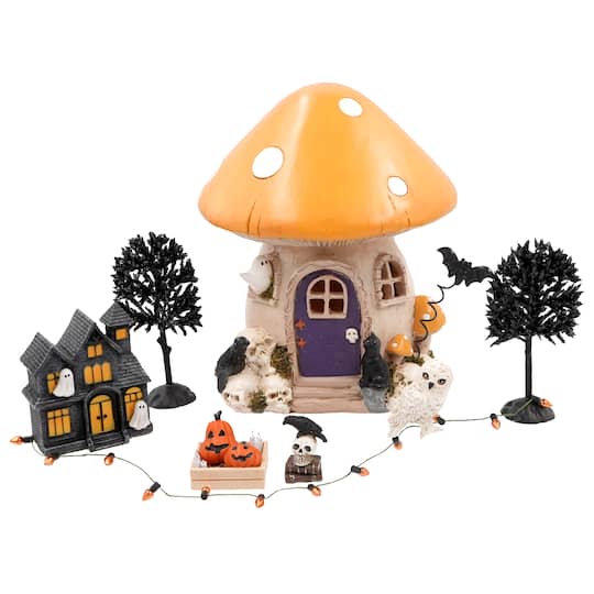 Mini Haunted House with Ghosts by Ashland®